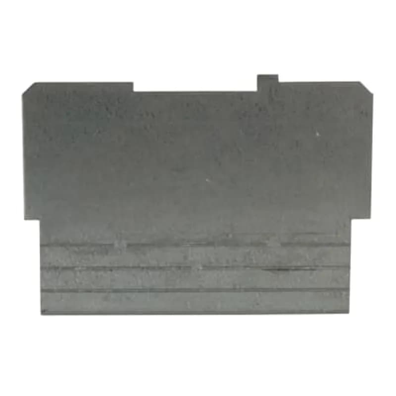 ABB - Installation Products 52 PS 1 - Two Gang Square Box Partition, 4 Inch Square x 1-1/2 Inches Deep, Pre-Galvanized Steel, For 1-1/2 Inch Deep Box with Square-Cut Tile Wall Two-Device 1/2 Inch, 3/4 Inch, and 1 Inch Covers