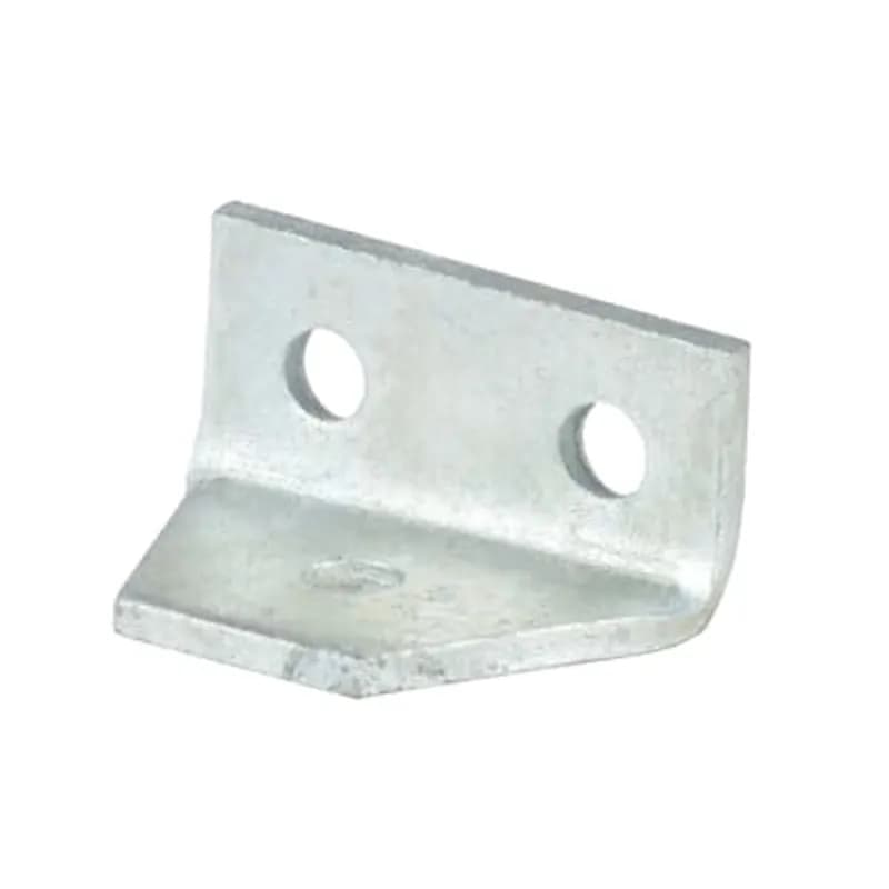 ABB - Installation Products AB274HDG - Fitting, Three Hole 90 Degree Shelf, Height 2-1/4 Inches, Width 3-1/2 Inches, Shelf Length 1-5/8 Inch, Hole Diameter 9/16 Inch, Hot-Dip Galvanized Steel
