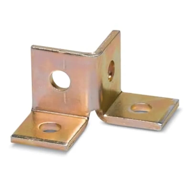 Fitting, Wing Shape, Length 1-7/8 Inch, Height 2 Inches, Width 1-5/8 Inch, Hole Diameter 1 Inch, Hot-Dip Galvanized Steel