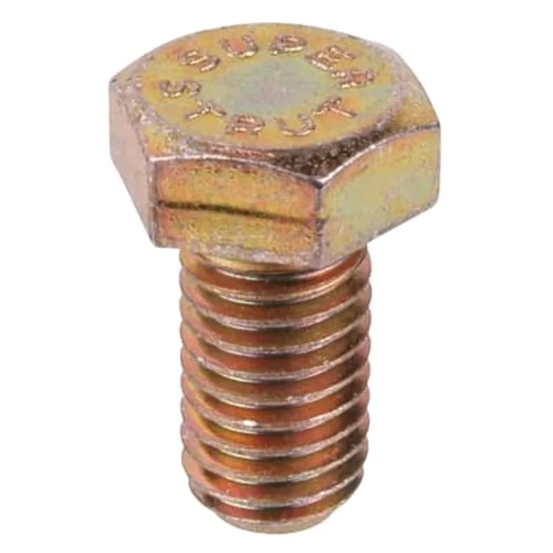 Bolt, Hex Head Cap, Size 3/8 x 1 Inches, Steel