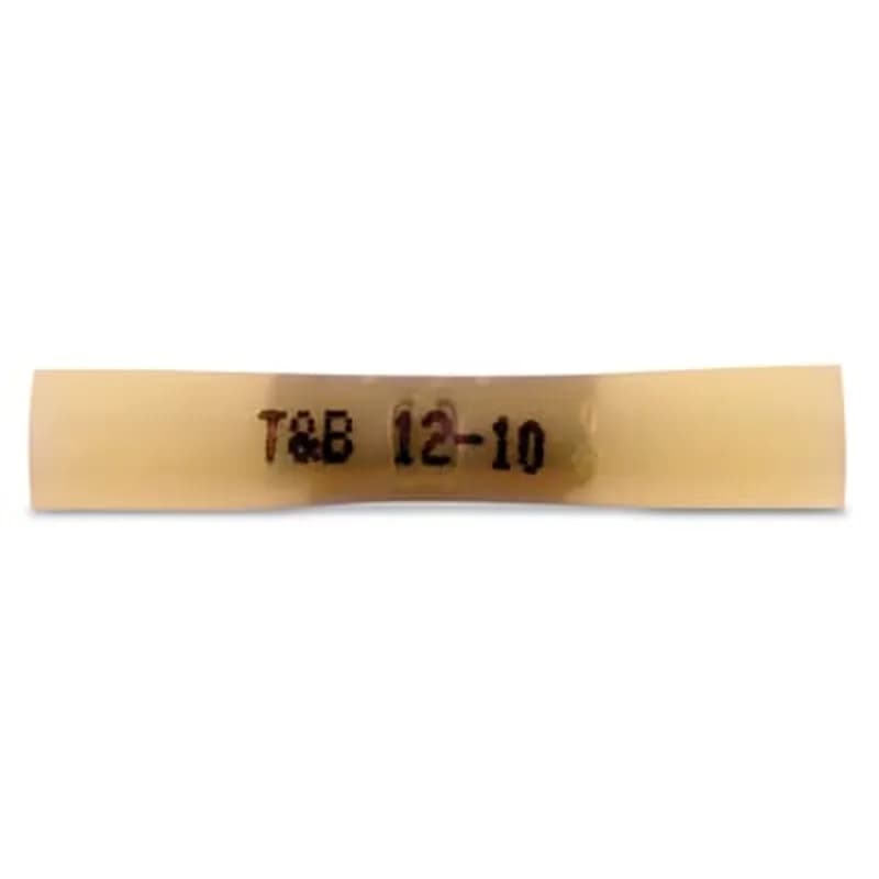 ABB - Installation Products KN10-BS-D - Insulated Nylon Butt Splice for Wire Range 12-10 , Yellow