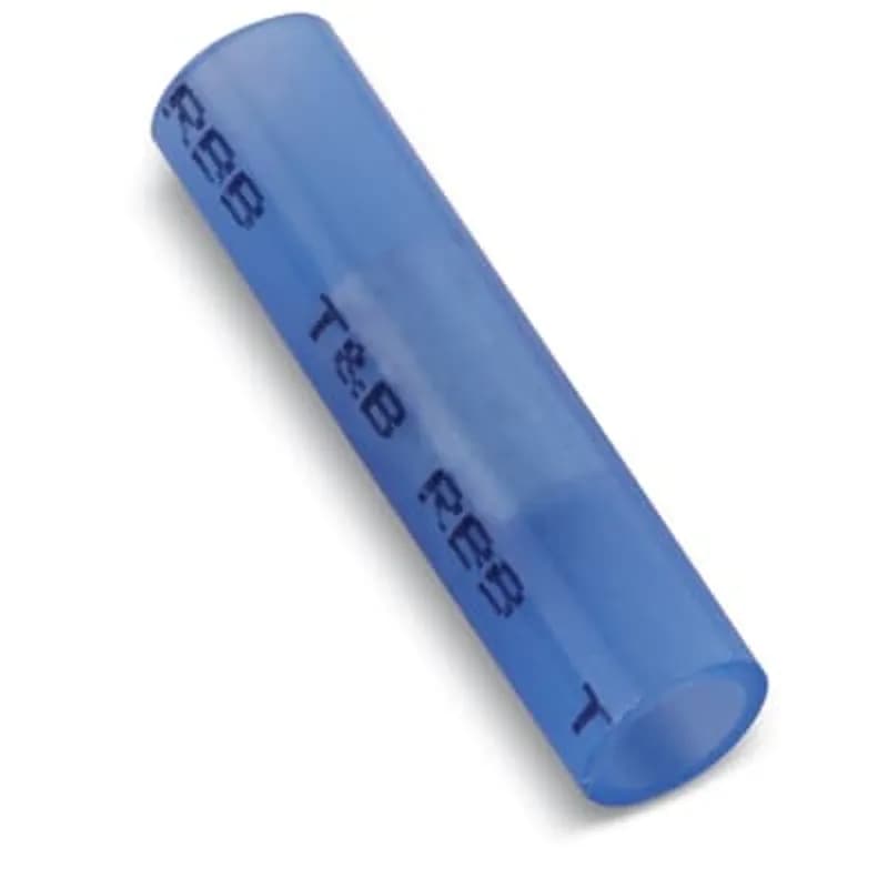 ABB - Installation Products KN14-BS-M - Insulated Nylon Butt Splice for Wire Range 16-14 , Blue