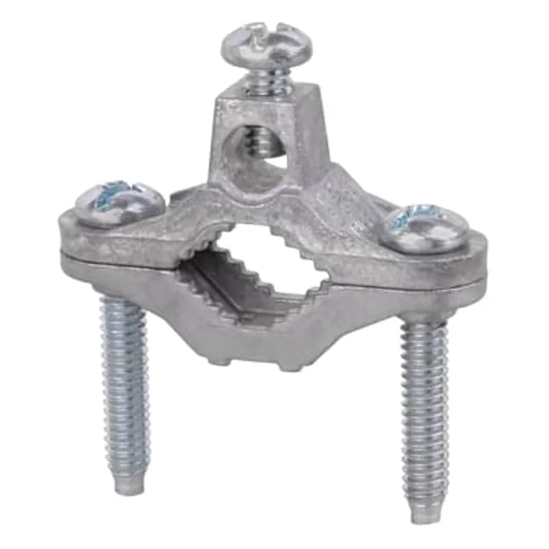 1/2 Inch -1 Inch Zinc Ground Clamp, EA