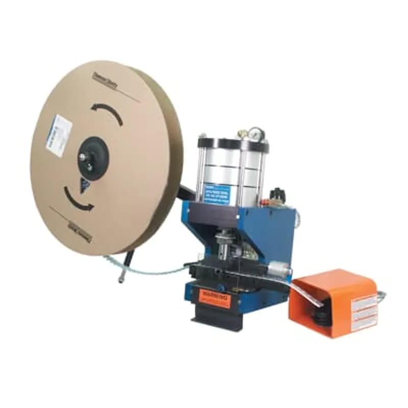 ABB - Installation Products KT-2500 - Bench Mounted Mylar Tape Crimp Tool, Pneumatic