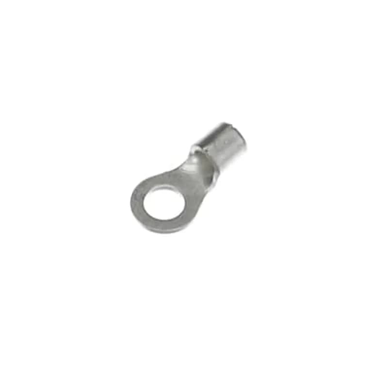 ABB - Installation Products K10-10R-M - Non-Insulated Ring Terminal for Wire Range 12-10 Stud Size #10, Metallic, Package of 1000