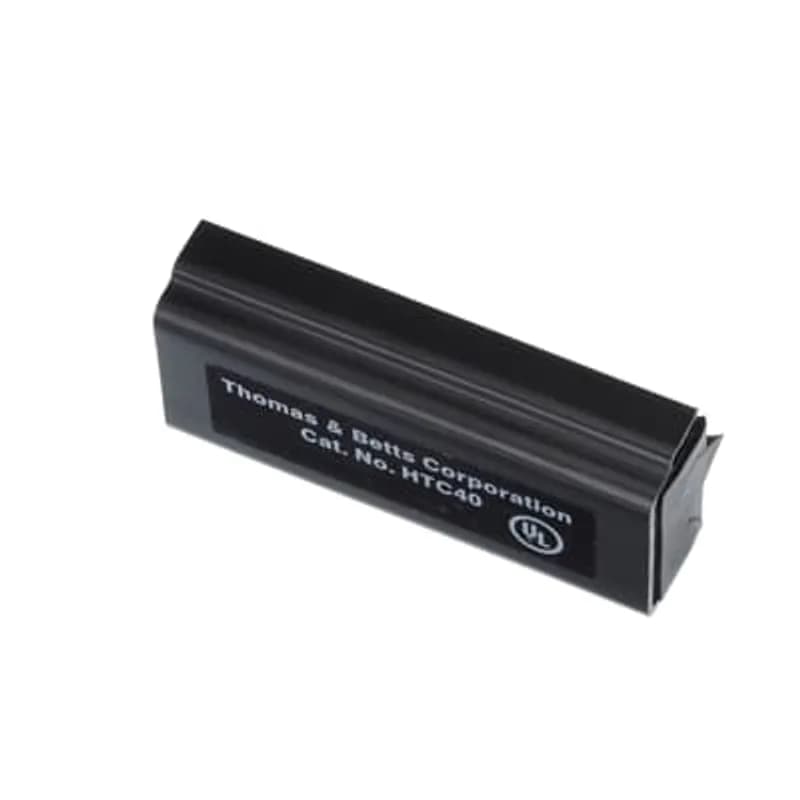 H-Tap Insulating Hard Cover for H-Taps 63110, 63118, 63125, 63140, C-Taps 54720, 54725, 54730, 54755, 54760, Rated 600V, 90 degrees C, Material: thermoplastic Noryl, Black