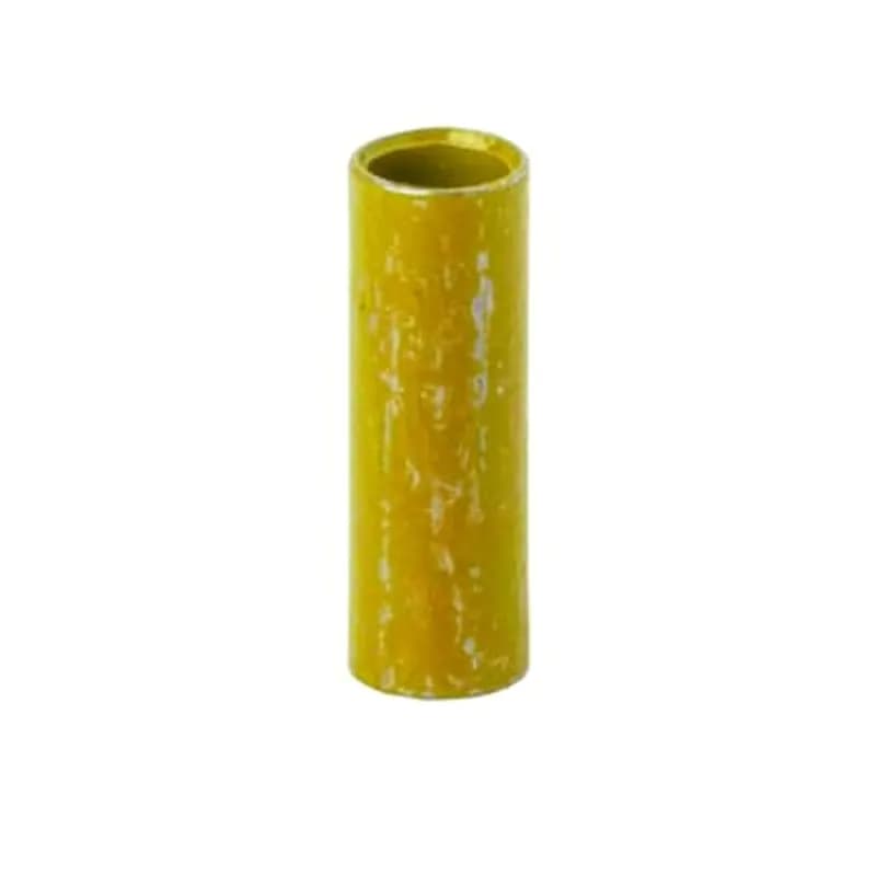 ABB - Installation Products GSC156 - Two Piece Outer Sleeve Connector for Hexagonal Range, Length 1/4 Inch/6.4mm, Inner Diameter .156 Inches/3.96mm, Outer Diameter .193 Inches/4.90mm, Color Yellow, Soft Bronze, Tin Plated