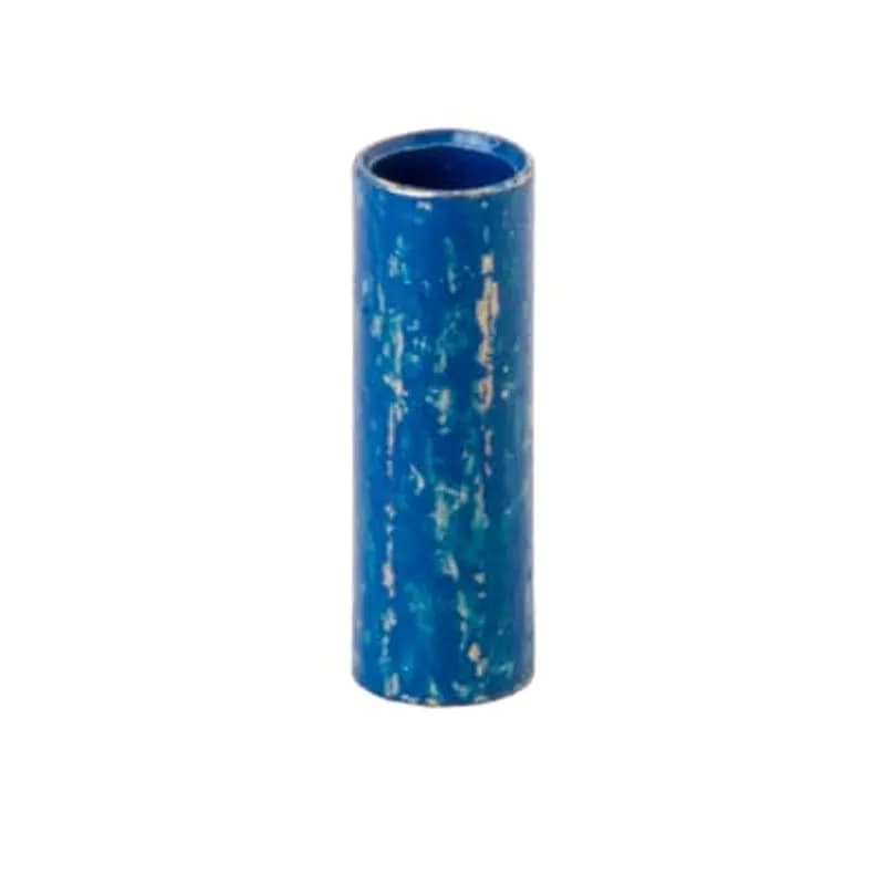 ABB - Installation Products GSB080 - Two Piece Inner Sleeve Connector for Hexagonal Range, Length 5/16 Inch/7.9mm, Inner Diameter .080 Inches/2.00mm, Outer Diameter .103 Inches/2.63mm, Color Blue, Hard Bronze, Tin Plated