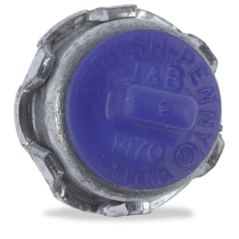 ABB - Installation Products 1464 - 1-1/2 Inch Capped Bushing, Steel for Use with Rigid/IMC Conduit