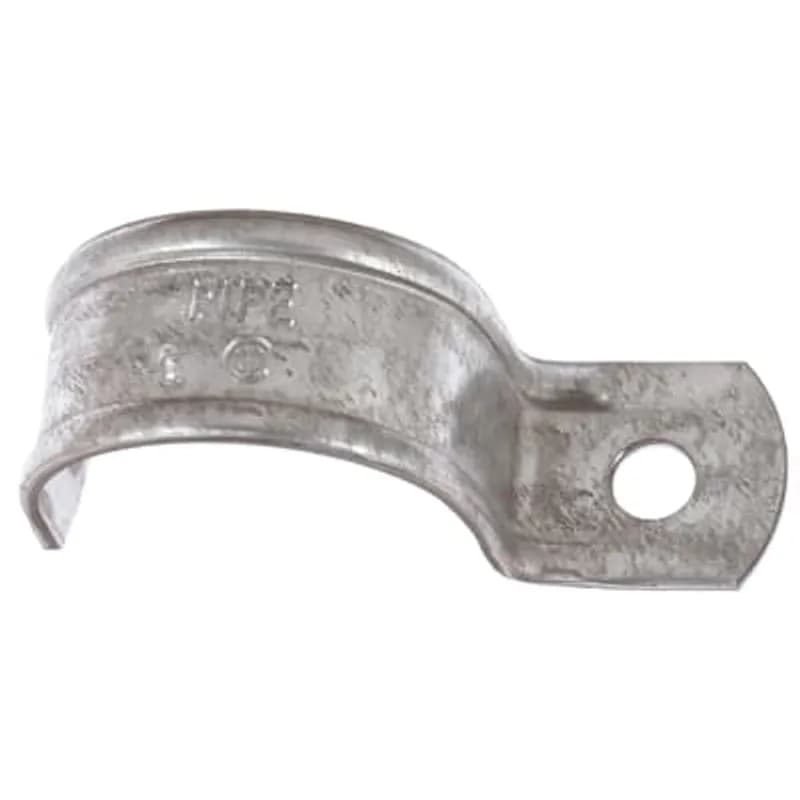 ABB - Installation Products HS103-10 - 1 Inch, Steel One Hole Strap, Zinc Plated, For Use with Rigid/IMC Conduit, Bag of 10