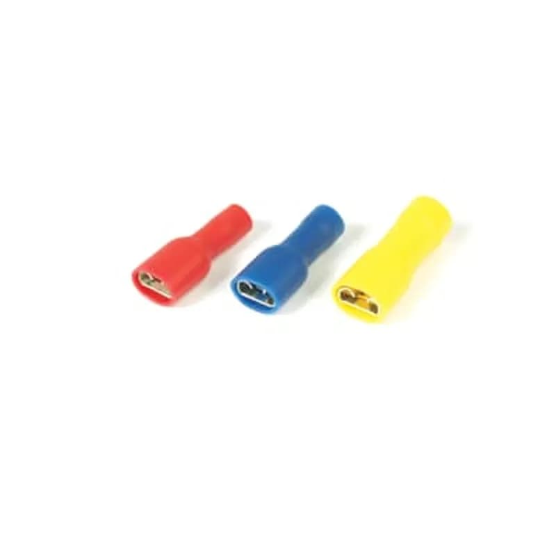 ABB - Installation Products KVF18-250FD-M - Vinyl Fully Insulated 250 Disconnect Wire Range 22-16 Bolt Hole n/a, Red, Package of 1000