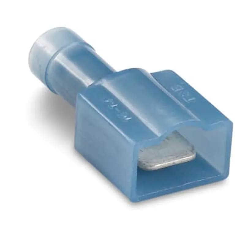 ABB - Installation Products KNF14-250MD-D - Fully Insulated Nylon Male - 250 Series Disconnects for Wire Range 16-14 AWG, Blue