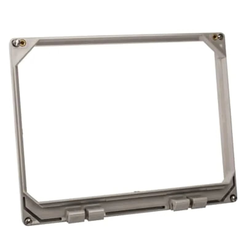 Polycarbonate opaque hidden-hinge enclosure collar, 16 Inches x 14 Inches