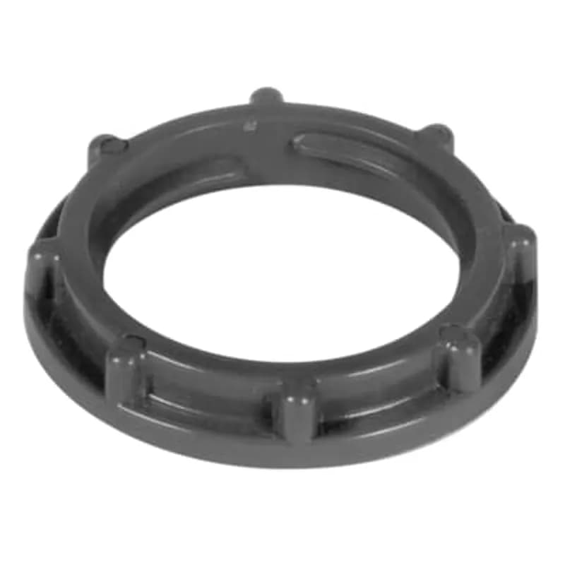 ABB - Installation Products LT9LD - Lock Nut, Size 1/2 Inch, Material PVC, Color Gray, For use with Schedule 40 and 80 Conduit, Pack of 1200