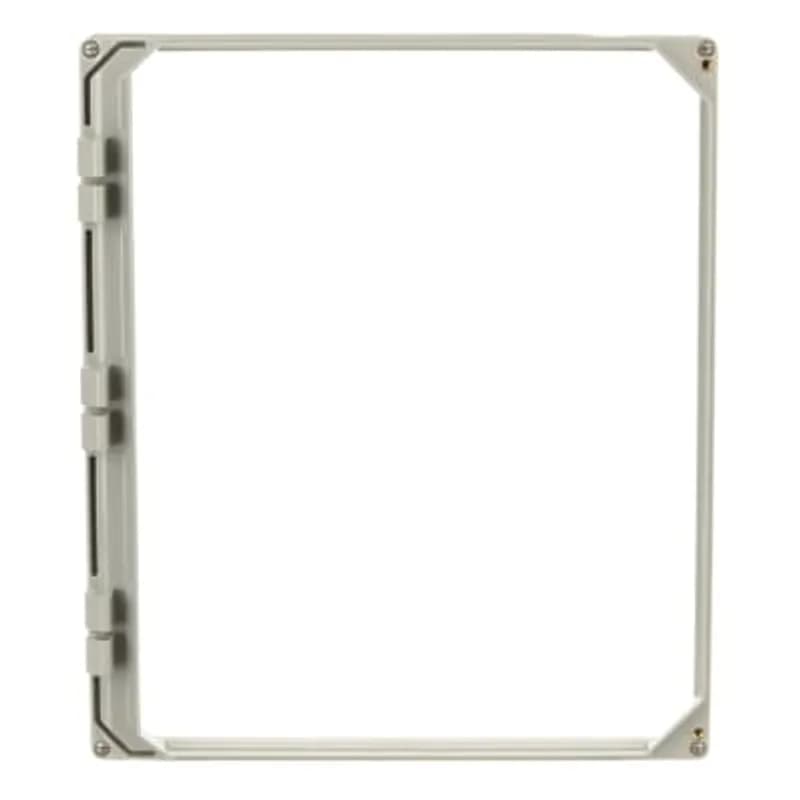 Polycarbonate opaque hidden-hinge enclosure collar, 14 Inches x 12 Inches