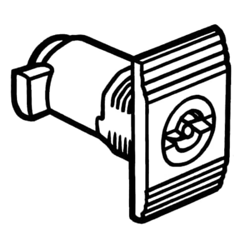 ABB - Installation Products HPRLA - Replacement door lock for use with HP series.