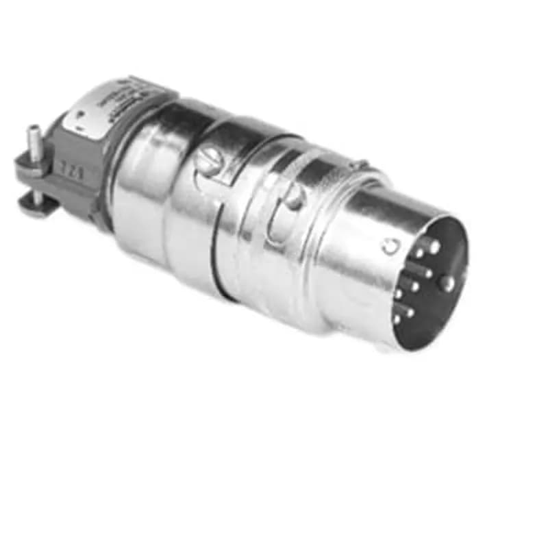 Male Plug Style SKP, 20 Amp, 600V, 11 Pole 12 WIRE, .375 Inch Bushing ID