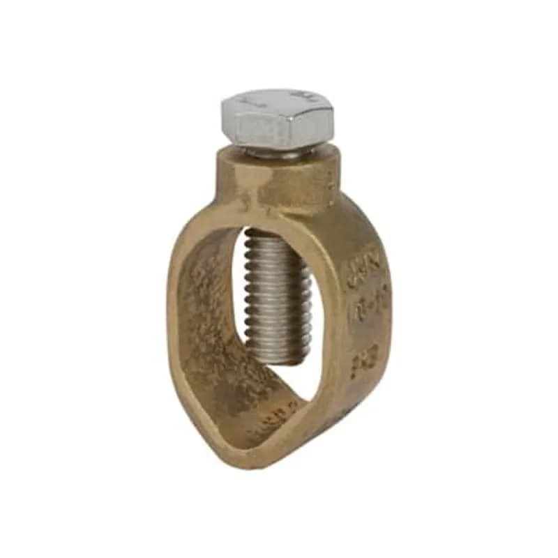 ABB - Installation Products JWR - Ground Rod Clamps Type - Wide Range, Rod Size 3/8 - 3/4, Wire Range 10 Sol. - 1/0 Str.