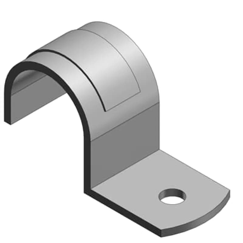 ABB - Installation Products HS106-SS - 2 Inch, One Hole Pipe Strap, Stainless Steel, For Use with Rigid/IMC Conduit