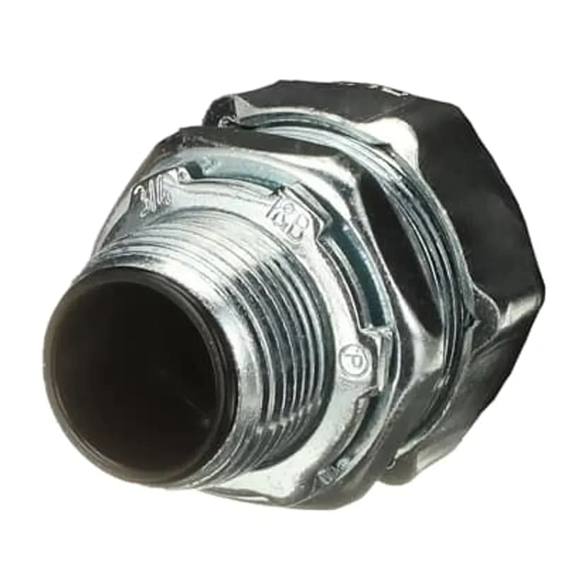 ABB - Installation Products 5333-HT - 3/4 Inch Straight Steel Insulated Liquidtight High Temperature Connector