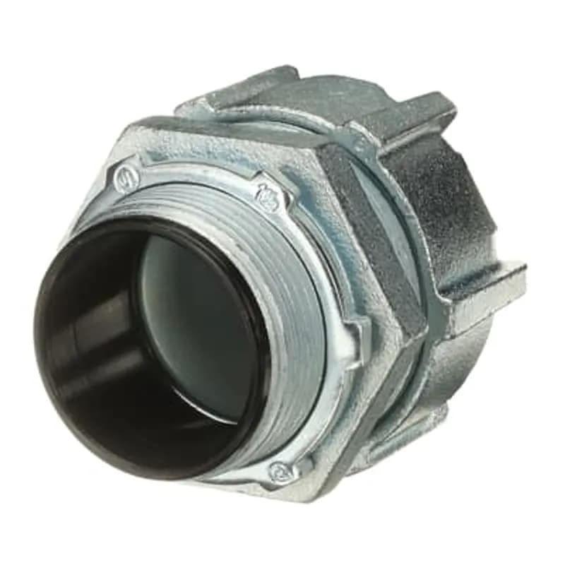 ABB - Installation Products 5336-HT - 1-1/2 Inch Straight Malleable Iron Insulated Liquidtight High Temperature Connector