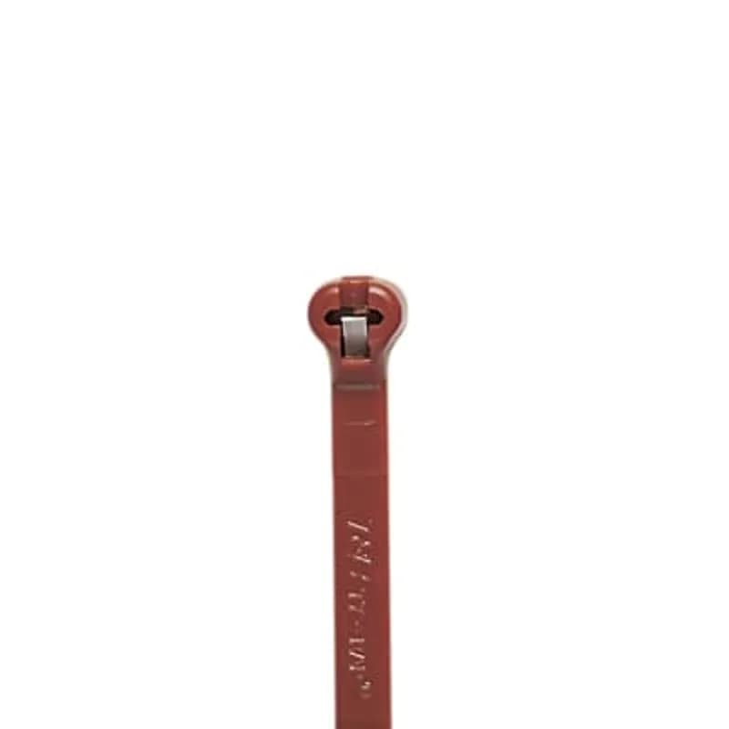 ABB - Installation Products TY29M-1 - High Performance Cable Tie, Brown Color Nylon 6.6, Length of 770mm (30.3 Inches) for Bundle Diameter up to 229mm (9.02 Inches), Width of 6.9mm (0.27 Inch), Tensile Strength Rating of 534 Newtons (120 Pounds), Operating Temperature of -60 Degrees Celsius (-76 F) to 85 Degrees Celsius (185 F)
