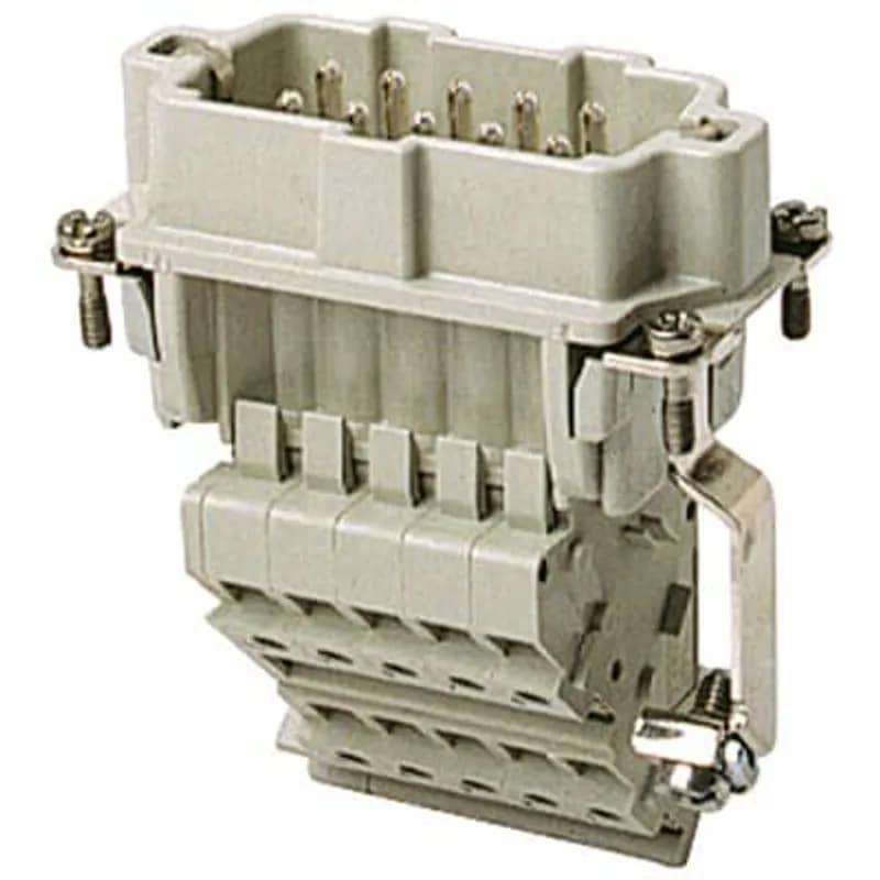 Male contact, 14 AWG. For use with D series crimp terminal inserts