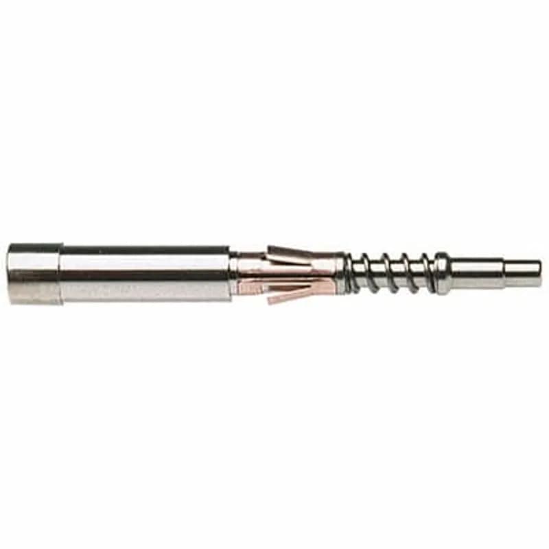Male contact, 18 AWG. For use with D series crimp terminal inserts
