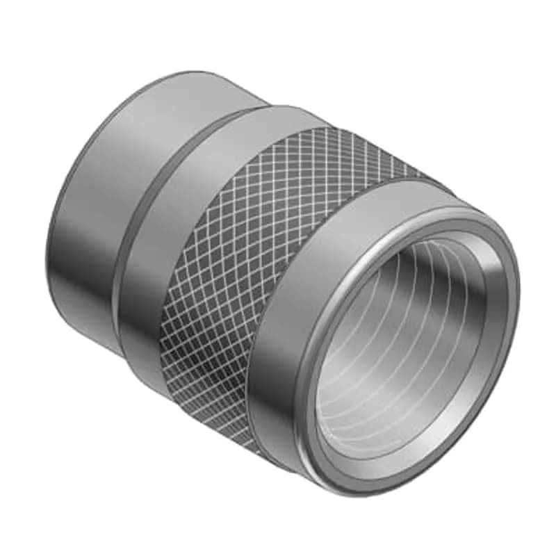 ABB - Installation Products MSA05016 - Steel Liquidtight Adapter, 1/2 Inch NPT Thread to Thread Size 7/8 Inch-20 UNEF-2B