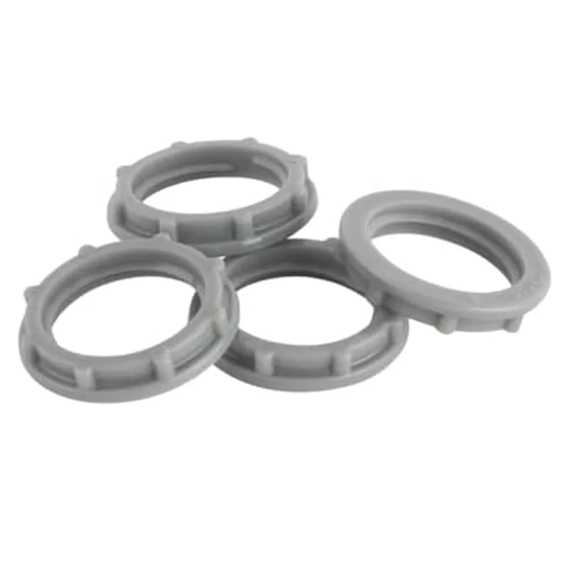 ABB - Installation Products LN-PG21-G - Locknut, PG21 Thread, Nylon, Gray