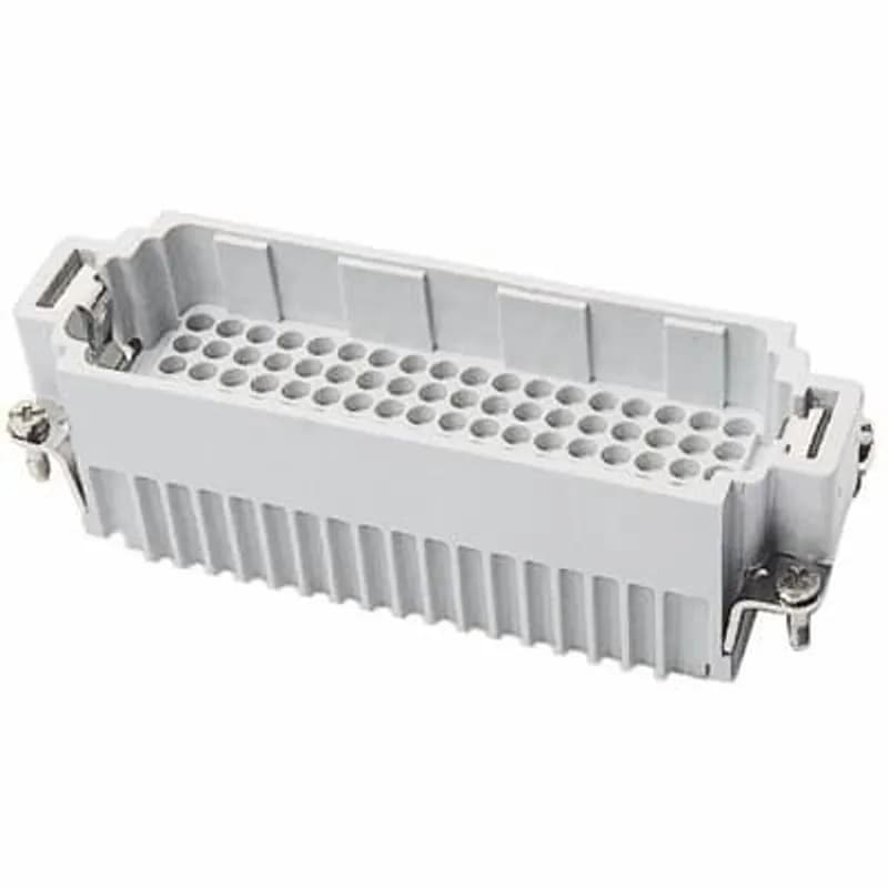 Male crimp terminal insert. For use with DD series, 108 contacts with ground.