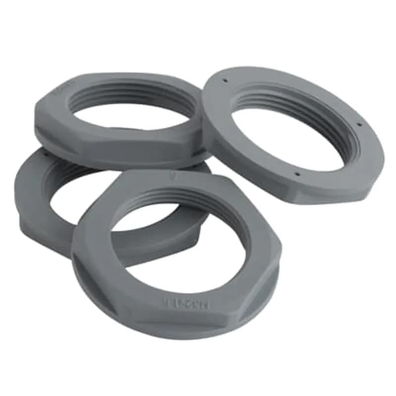 ABB - Installation Products LN-ISO20-G - Locknut, 20mm ISO/Metric Thread, Nylon, Gray