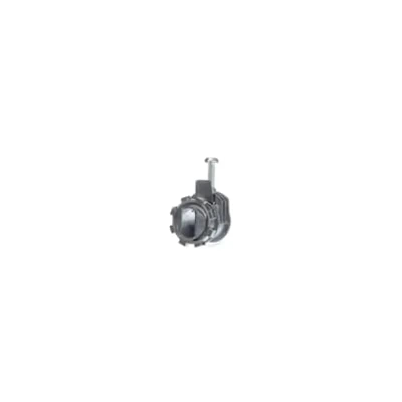 ABB - Installation Products L-16 - 3/8 Inch Connector with 1/2 Inch Knockout. Zinc. Range: 0.12 Inch to 0.63 Inch. For Flexible Conduit. NMD90(Loomex), AC90 (BX), ACG90. 50 Pieces.