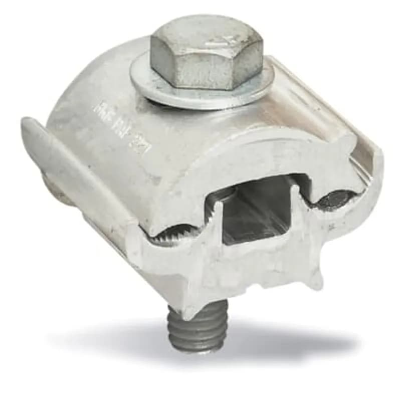 ABB - Installation Products PAE3939-79-3B - Parallel Groove Clamp, Aluminum Hardware, Pre-filled with Contax Inhibitor, Conductor Range 397.5 ACSR - 3/0 Stranded 2/0 - 6 AR, TAP 397.5 ACSR - 3/0 Stranded 2/0 - 6 AR
