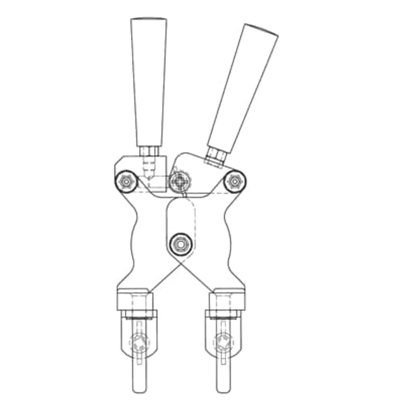 ABB - Installation Products HCPK7 - Exothermic Welding Handle Clamps, For use on price key 7 molds.