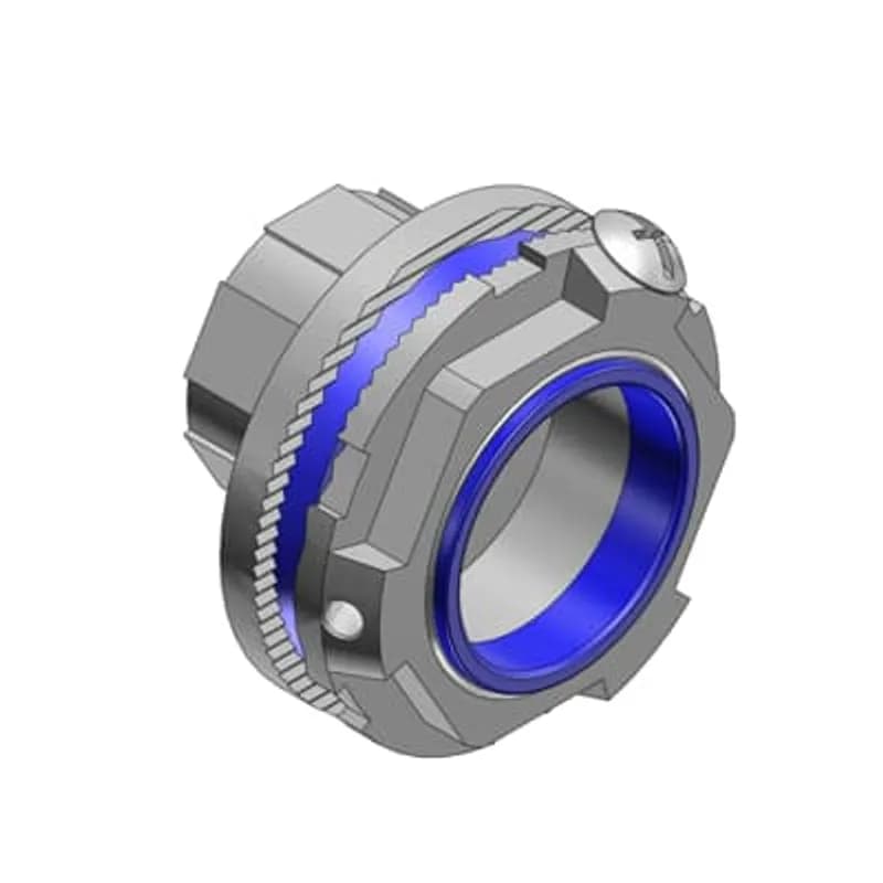 ABB - Installation Products H150-075 ORGR-TB - 1-1/2 Inch 3/4 Inch Zinc offset Reducer with Thermoplastic Insulating Throat, Sealing Ring Nitrile (BUNA-N) for Use with Rigid/IMC Conduit