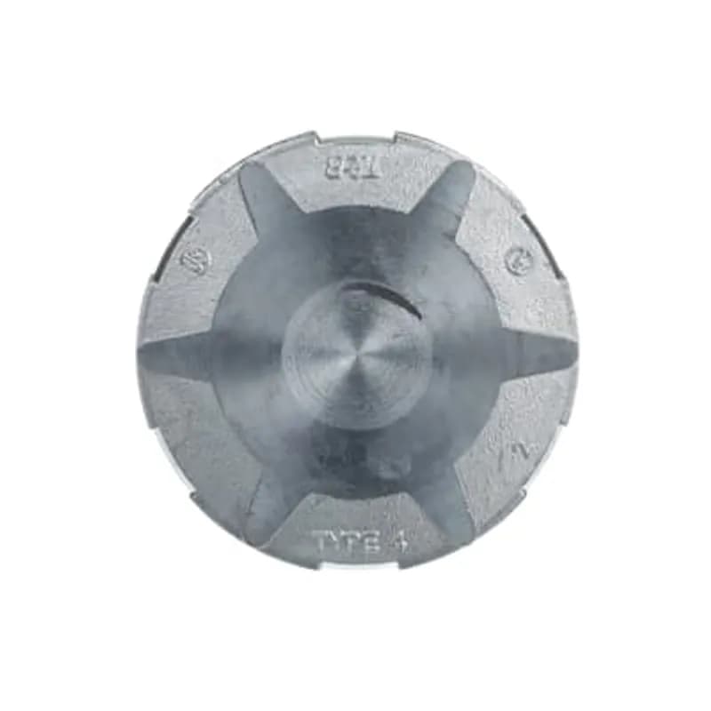 ABB - Installation Products H200CAP - 2 Inch Zinc Capoff with Thermoplastic Insulating Throat, Sealing Ring Nitrile (BUNA-N) for Use with Rigid/IMC Conduit