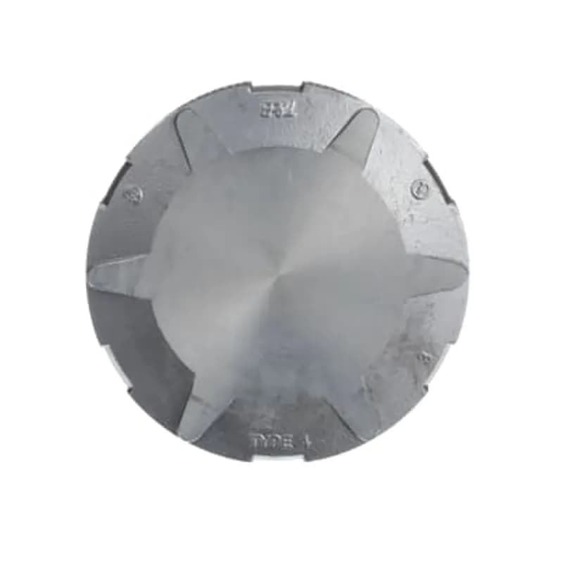 ABB - Installation Products H300CAPA - 3 Inch Aluminum, Capoff with Thermoplastic Insulating Throat, Sealing Ring Nitrile (BUNA-N) for Use with Rigid/IMC Conduit