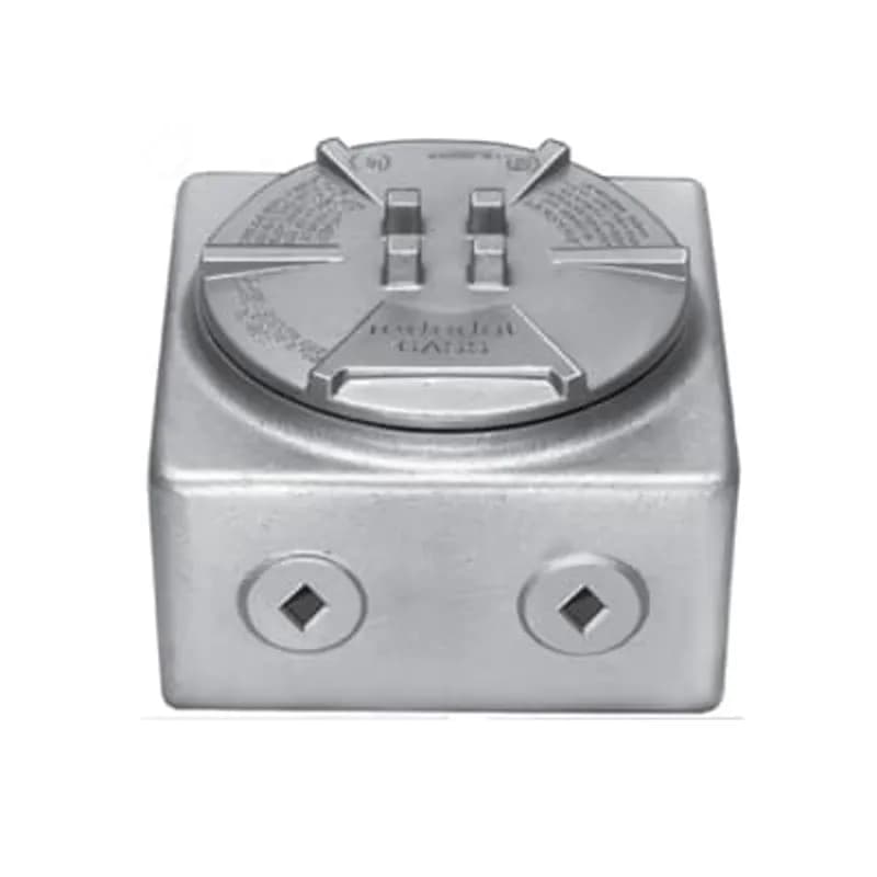 ABB - Installation Products GASS-2 - 3/4 Inch Hazardous Location Internal Hub with Installed Green Ground Screw, Cover and Plugs, Body Aluminum, Cover Die Cast Aluminum, 31 Cubic Inch