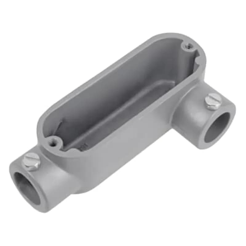 ABB - Installation Products BLL-3 - 1 inch Set Screw Die Cast Aluminum Conduit Body with Left Side Opening. For Use with EMT Conduit.