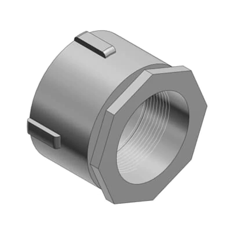ABB - Installation Products 679 - 1-1/2 Inch Erickson Coupling, Malleable Iron with Steel and Malleable Iron Ring for Use with Rigid/IMC Conduit
