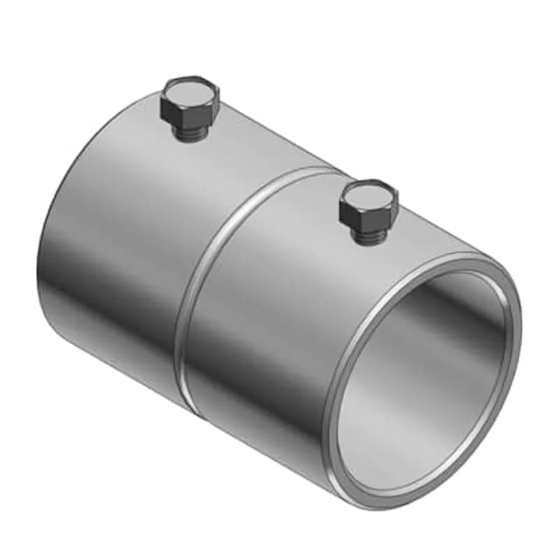 ABB - Installation Products 8324-TB - 1 Inch Set Screw Coupling Steel for Use with Rigid/IMC Conduit
