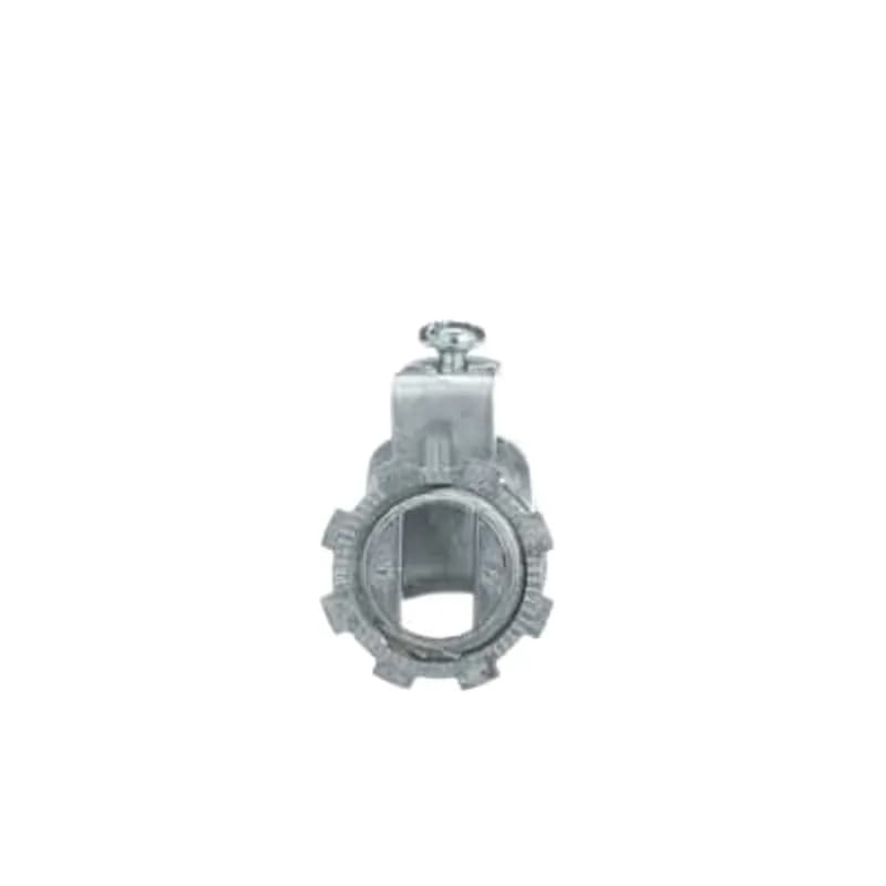 ABB - Installation Products CI70 - Fitting, One Screw, Trade Size 3/8 Inch, Clamping Range 0.13 Inch - 0.70 Inch, Zinc Alloy, Suggested Application NMD90 14/2-10/2, 14/3-10/3 and AC90 14/2-10/2, 14/3-10/3, 14/4-10/4