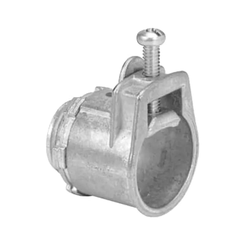 ABB - Installation Products CI72 - Fitting, One Screw, Trade Size 3/4 Inch, Clamping Range 0.60 Inch - 1.15 Inch, Zinc Alloy, Suggested Application NMD90 84/2-3/2, 4/3-3/3 and AC90 8/2-6/2, 8/3-3/3, 8/4-3/4