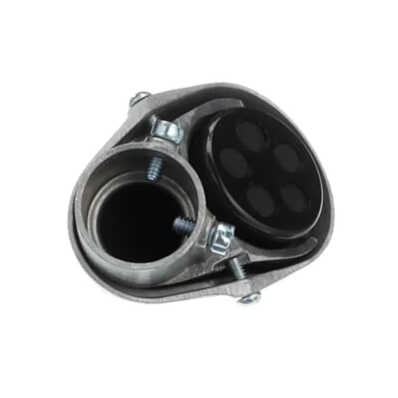 ABB - Installation Products CIEFSA-1 - Head, Service Entrance, Trade Size 1 Inch, Knockout Dimensions 0.438 Inch and 0.625 Inch, Cast Aluminum
