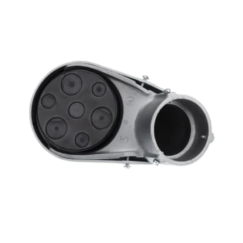 ABB - Installation Products CIEFSA-3 - Head, Service Entrance, Trade Size 3 Inches, Knockout Dimensions 1.125 Inch, 1.750 Inch and 1.125 Inch, Cast Aluminum