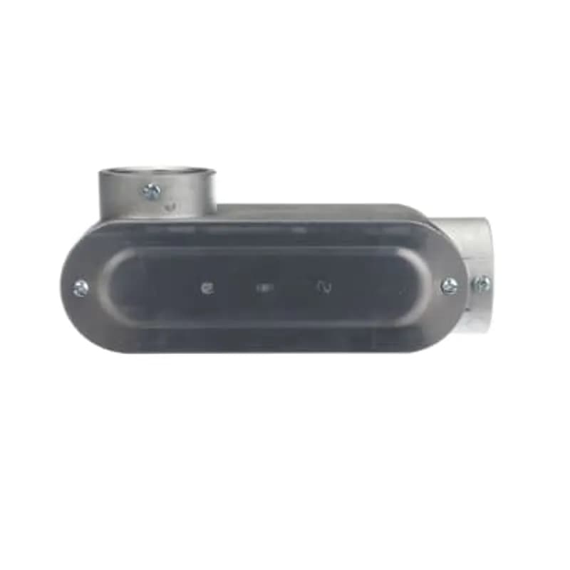 ABB - Installation Products CILRL-2 - Conduit Fitting for Rigid and EMT Conduit, LRL Type with Cover and Gasket, Cast Aluminum 2 inch