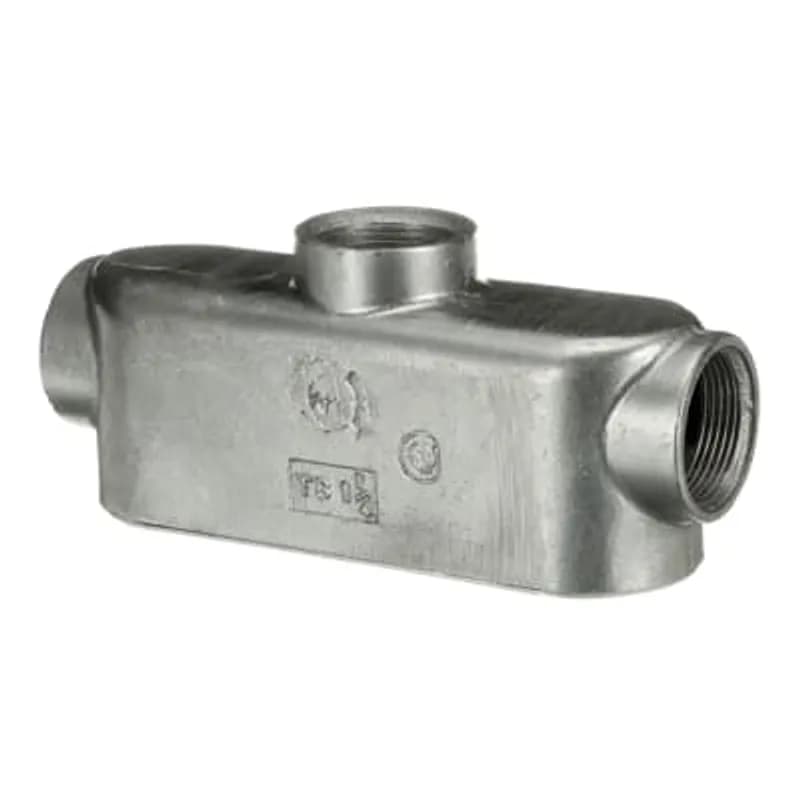 ABB - Installation Products CITBA-1 1/4 - Rigid Conduit Fitting, TB Type with Cover and Gasket, Cast Aluminum 1-1/4 inch