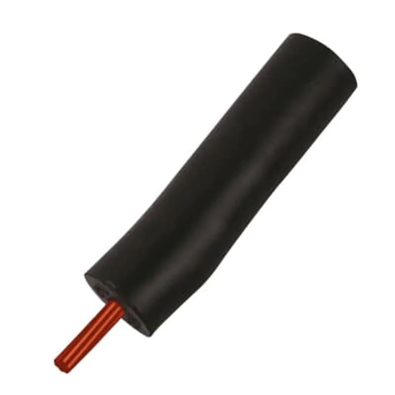Bi-Metal Pin Connectors with Insulating Cover, 600V, Aluminum Cable Size 8 AWG to Copper Pigtail Wire Size 10 AWG, Tin Plated, Die Code 24, Die Color Code Blue