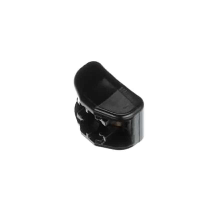 Deltec Cable Tie Locking Head Only, Black Acetal for Temperatures up to 85 Degrees Celsius (185 F), Length of 21.59mm (0.85 Inches), Width of 19.05mm (0.75 Inch), Height of 12.57mm (0.495 Inch), Weather and Ultraviolet Resistant, Bulk Pack